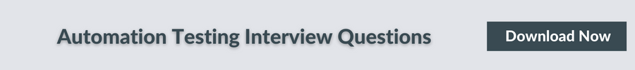 automation testing interview questions pdf